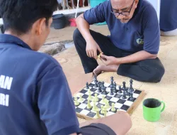 Semarak HUT RI ke-81, Warga Binaan Rutan Pelaihari Adu Strategi di Lomba Catur
