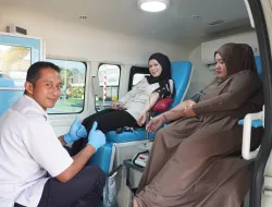Semarak HUT RI ke-81, Lapas Banjarbaru Gelar Donor Darah, Cek Kesehatan Gratis dan Bagi Sembako