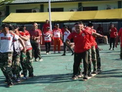 SEMARAK HUT KE-81 KEMERDEKAAN RI, KOREM 181/PVT SELENGGARAKAN BERBAGAI PERLOMBAAN MERIAHKAN HUT RI KE-81