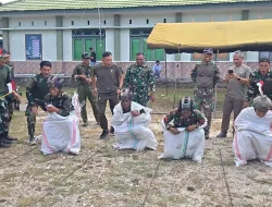 Semarak HUT RI ke-81, Kodim 1703/Deiyai Gelar Berbagai Lomba Kemerdekaan Bersama Prajurit, Persit dan Keluarga