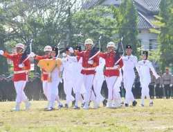 Dandim 1405/Parepare Hadiri Upacara Peringatan Detik-Detik Proklamasi Tingkat Kota Parepare 