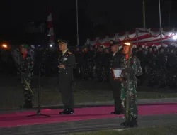 APEL KEHORMATAN DAN RENUNGAN SUCI, DANREM 181/PVT PIMPIN PENGHORMATAN KEPADA ARWAH PARA PAHLAWAN
