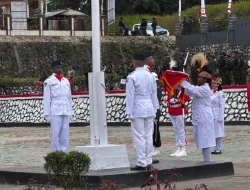 Upacara Peringatan HUT Ke-81 Kemerdekaan Republik Indonesia di Kabupaten Deiyai Berlangsung Khidmat