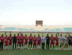 Pererat Sinergitas, Dandim 1405/Parepare Hadiri Pertandingan Sepak Bola Persahabatan 