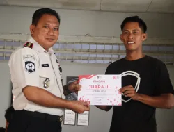 Pekan Olahraga HUT ke-81 RI Tuntas, Rutan Pelaihari Bagikan Hadiah kepada Pemenang