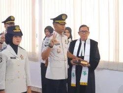 Irwanto Dwi Yhana Putra Resmi Dilantik sebagai Kalapas Banjarbaru