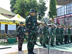 Apel Gelar Pasukan, Korem 141/Toddopuli Siapkan Kesiapsiagaan Hadapi Bencana Banjir