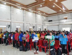 KAPENREM 181/PVT BERIKAN PEMBEKALAN WAWASAN KEBANGSAAN KEPADA MAHASISWA BARU STIKES PAPUA
