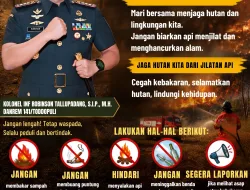 Danrem 141/Toddopuli Ajak Masyarakat Bersama Cegah Kebakaran Hutan dan Lingkungan