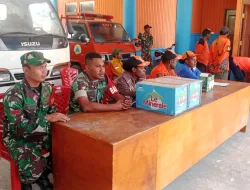 DANRAMIL 1703-01/ENAROTALI PIMPIN APEL KESIAPSIAGAAN TANGGAP DARURAT KARHUTLA DI POSKO I BPBD