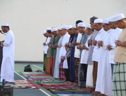 Rutan Pelaihari Gelar Shalat Istisqa, Warga Binaan Memanjatkan Doa untuk Turunnya Hujan