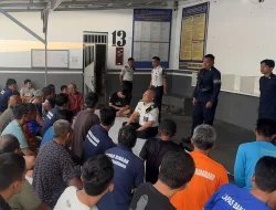 Kasi Adm Kamtib Lapas Banjarbaru Perkuat Kesadaran Keamanan Warga Binaan Blok Maksimum Security