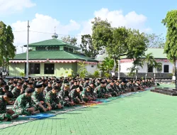 Bersimpuh Memohon Rahmat Allah, Korem 141/Toddopuli Gelar Sholat Istisqa dan Doa Bersama