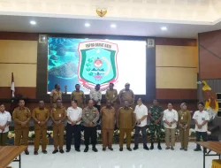 KASIOPS KASREM 181/PVT HADIRI RAPAT KOORDINASI LINTAS SEKTORAL PENANGANAN KARHUTLA PROVINSI PAPUA BARAT DAYA