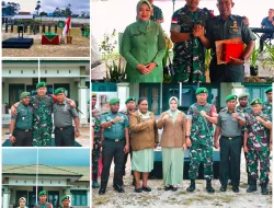Kodim 1703/Deiyai Gelar Upacara Serah Terima Jabatan Danramil 1703-03/Obano dan Purna Tugas Kapten Inf Soleman Demotokay