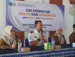 Cek Kesehatan Gratis dan Skrining TB, Lapas Banjarbaru Jangkau Ratusan Warga Binaan