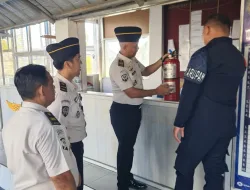 Kontrol Keliling dan Pemeriksaan APAR Perkuat Kamtib Lapas Banjarbaru