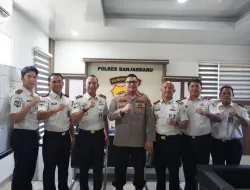 Perkuat Sinergi Keamanan dan Silaturahmi, Kalapas Banjarbaru Sambangi Polres Banjarbaru