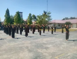 Asah Kemampuan Bela Diri, Kodim 1404/Pinrang Rutin Gelar Latihan Pencak Silat Militer