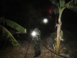 Sigap Atasi Karhutla, Babinsa dan Tim Gabungan Padamkan Kebakaran Lahan 5 Hektare di Mattiro Bulu