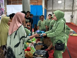 DANDIM 1703/DEIYAI BERSAMA PERSIT HADIR DI TENGAH DUKA KORBAN KEBAKARAN KOMPAS ENAROTALI BAWA BANTUAN DAN HARAPAN