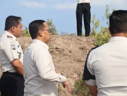 Kakanwil Ditjenpas Kalsel Tinjau Lahan Ketahanan Pangan Rutan Pelaihari di Pagatan Besar