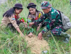 Tanam Pohon di Juata Permai, Kodim 0907/Tarakan Perkuat Kepedulian Lingkungan
