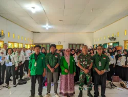 Dandim 1404/Pinrang Bangun Semangat Kebangsaan Mahasiswa Baru Institut Cokroaminoto Pinrang