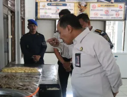 Kakanwil Ditjenpas Kalsel Cek Dapur Rutan Pelaihari, Pastikan Pengelolaan Makanan WBP Berjalan Optimal