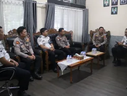 Silaturahmi Kasat Binmas Polres Tanah Laut dan Rutan Pelaihari Perkuat Sinergi Keamanan