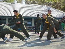 Prajurit Tangguh Lahir dari Latihan, Personel Kodim 1405/Parepare Asah Pencak Silat Militer