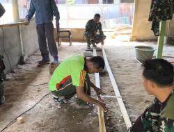 Gerak Nyata Kodim 1404/Pinrang, 10 Rumah Warga Kurang Mampu Direhab