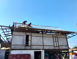 Bantu Tingkatkan Kesejahteraan, Kodim 1404/Pinrang Rehab 10 Rumah Warga