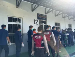 Komitmen Berantas Halinar, Lapas Banjarbaru Gelar Razia dan Tes Urine Bersama APH