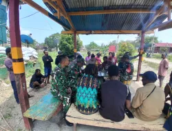 “Bersama Menjaga Damai” — Yudha Sakti dan Bhabinkamtibmas Rangkul Warga Papua.