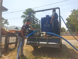 Air Jadi Kebutuhan Utama, Rutan Pelaihari Manfaatkan Sumber Air Bantuan Damkar Tanah Laut