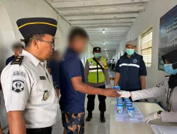 LAPAS AMBARAWA PERKUAT DETEKSI DINI, GELAR RAZIA GABUNGAN DAN TES URINE