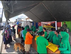 Sambut HUT TNI ke-81 Tahun 2026, Kodim 1703/Deiyai Gelar Bazar Pasar Murah di Koperasi Harapan Baru