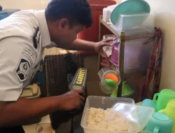 Deteksi Dini Gangguan Kamtib, Rutan Pelaihari Geledah Kamar Hunian Blok Mapenaling