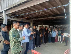 Babinsa Koramil 1405-08 Dampingi Kunjungan Bupati Barru di Desa Jangan-Jangan