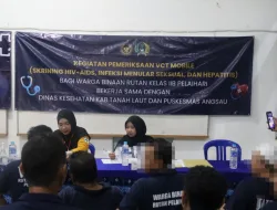 53 Warga Binaan Rutan Pelaihari Jalani Skrining HIV-AIDS dan Hepatitis, Seluruh Hasil Nonreaktif