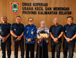 Koperasi Lapas Banjarbaru Perkuat Pengelolaan dengan Dinas Koperasi UMKM Prov. Kalsel