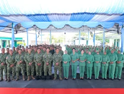 Pangdam Mulawarman Apresiasi Prajurit Kodim Tarakan, Tekankan Pentingnya Bertugas Secara Solutif