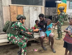 Setulus Pengabdian, Pos Jita Hadir Cek Kesehatan Warga Papua