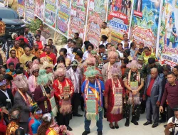 DANREM 181/PVT HADIRI PERESMIAN DAN PENTABISAN GEDUNG GEREJA BARU JEMAAT GKI AGAPE WAIGO