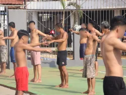 Gerak Pagi, Tubuh Bugar: Warga Binaan Rutan Pelaihari Jaga Kesehatan