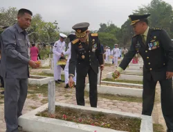 DANREM 181/PVT HADIRI UPACARA ZIARAH NASIONAL DALAM RANGKA HUT KE-81 TNI