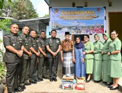 Sambut HUT ke-81 TNI, Korem 141/Toddopuli dan Kodim Jajaran Gelar Anjangsana Kunjungi Keluarga Pahlawan