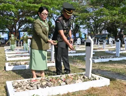 Kenang Jasa Pahlawan, Korem 141/Toddopuli, Gelar Ziarah Rombongan Sambut HUT Ke-81 TNI