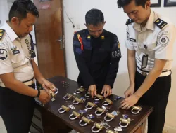 Gembok Diperiksa dan Dirawat, KPR Rutan Pelaihari Jaga Sarana Pengamanan